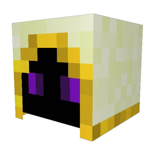SeraphDH Minecraft avatar head, 3D render