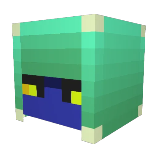 Seraphim_Apple Minecraft avatar head, 3D render