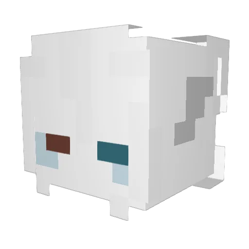 Seraphismm_ Minecraft avatar head, 3D render
