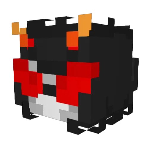 Seraphym_ Minecraft avatar head, 3D render