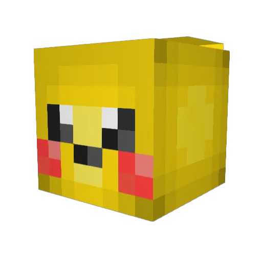 SerbanRO123 Minecraft avatar head, 3D render