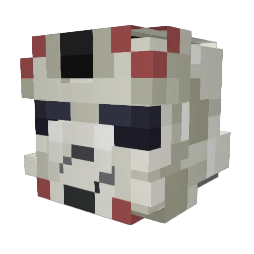 Serdelinho420 Minecraft avatar head, 3D render