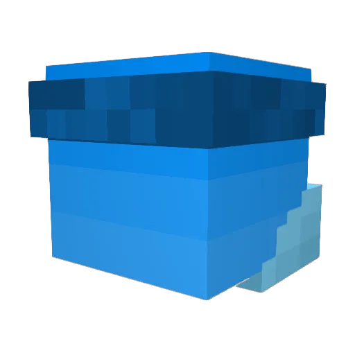 SeregaDadGg Minecraft avatar head, 3D render