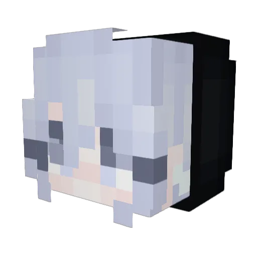 Serendipity1610 Minecraft avatar head, 3D render