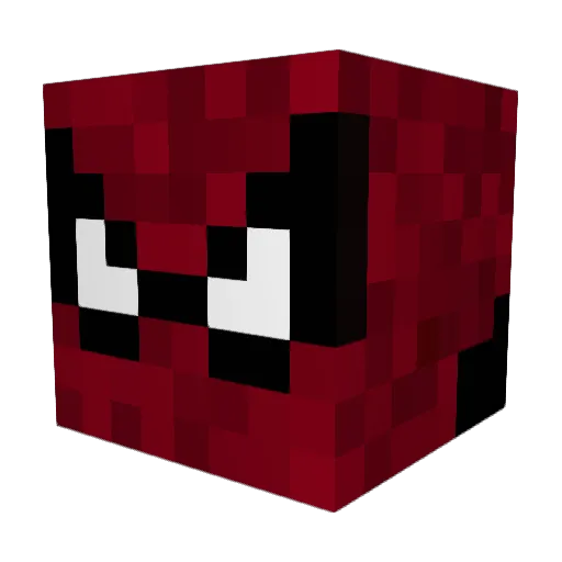 SereneRebel Minecraft avatar head, 3D render