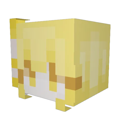 Serenesque Minecraft avatar head, 3D render