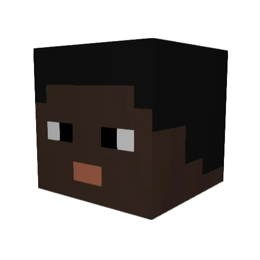 SergeantBob104 Minecraft avatar head, 3D render