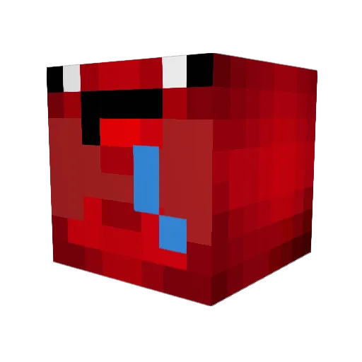 SergeantMadLad Minecraft avatar head, 3D render