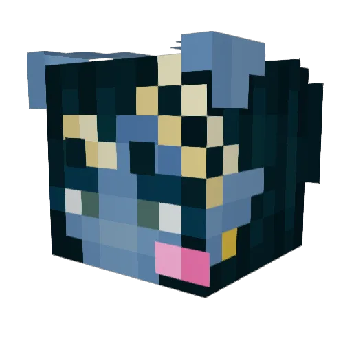 SergeantS0ap Minecraft avatar head, 3D render