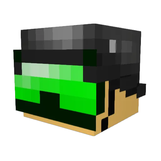 SergeantSteve_ Minecraft avatar head, 3D render