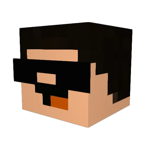 Sergeant_Curse Minecraft avatar head, 3D render