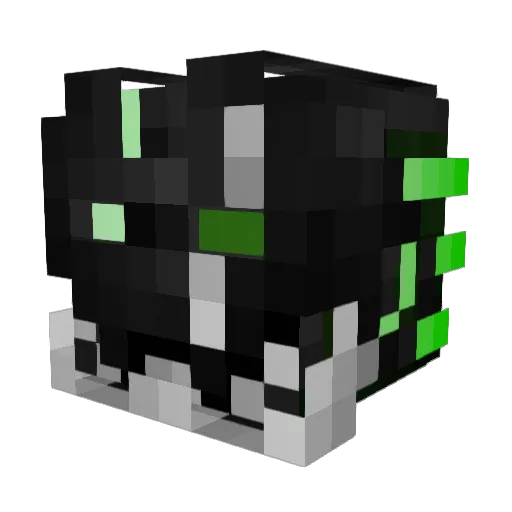 Sergey111 Minecraft avatar head, 3D render