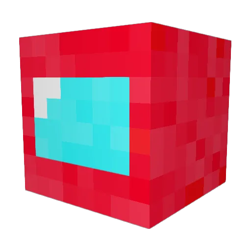 Sergio246oo Minecraft avatar head, 3D render