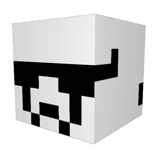 SergioM105 Minecraft avatar head, 3D render