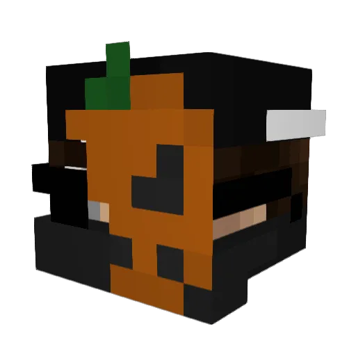 Sergito1000 Minecraft avatar head, 3D render