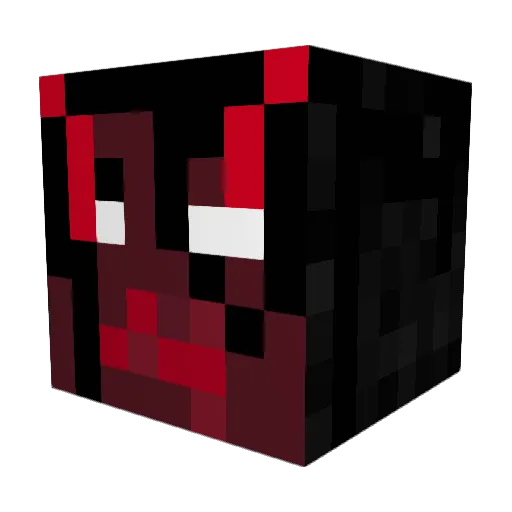 Sergu43 Minecraft avatar head, 3D render