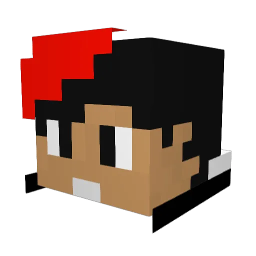 Serhat_K Minecraft avatar head, 3D render