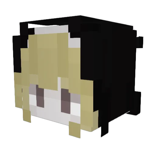 SerialBoysmeller Minecraft avatar head, 3D render
