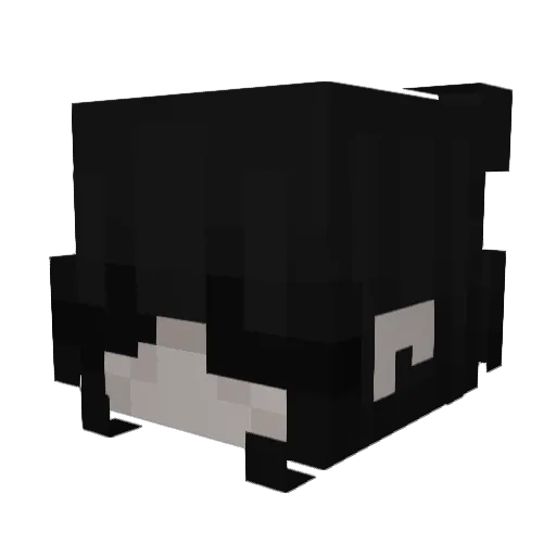 Serindity Minecraft avatar head, 3D render