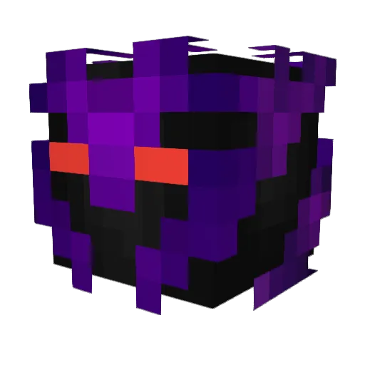 SeriouzR Minecraft avatar head, 3D render