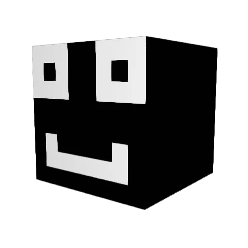 Serment0 Minecraft avatar head, 3D render