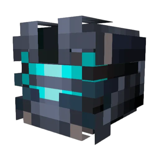 Serna64 Minecraft avatar head, 3D render