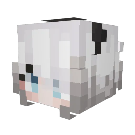SerpeHD Minecraft avatar head, 3D render