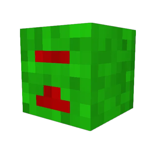 Serpent78 Minecraft avatar head, 3D render