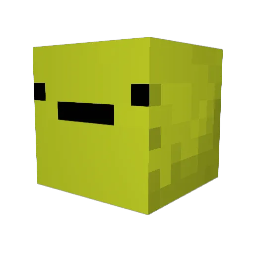 Serpentos16 Minecraft avatar head, 3D render