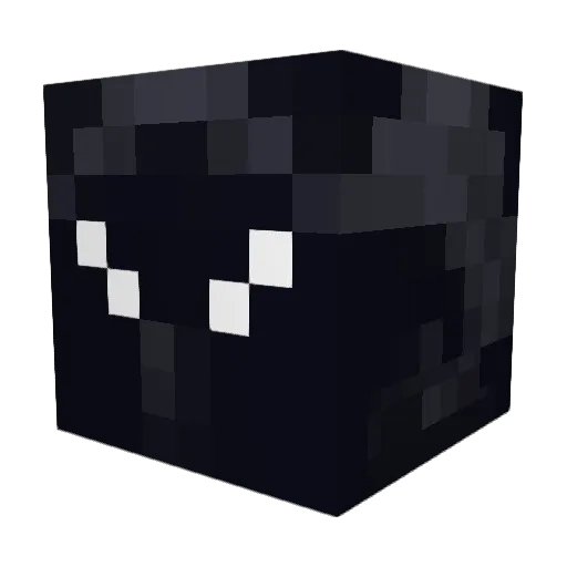 SerpiefairORG Minecraft avatar head, 3D render