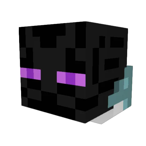 Serrex231 Minecraft avatar head, 3D render