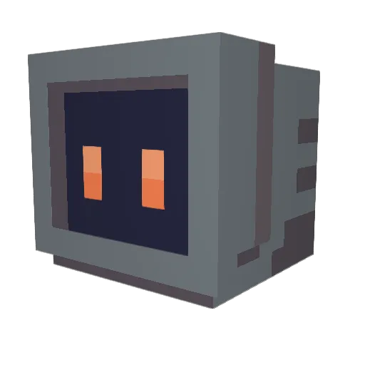 SertianHD Minecraft avatar head, 3D render