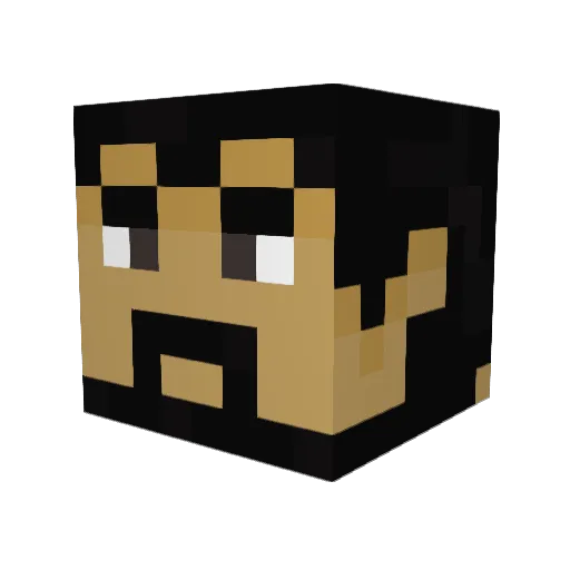 ServerStuff Minecraft avatar head, 3D render