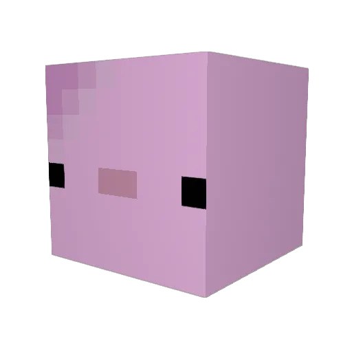 ServermanO_o Minecraft avatar head, 3D render