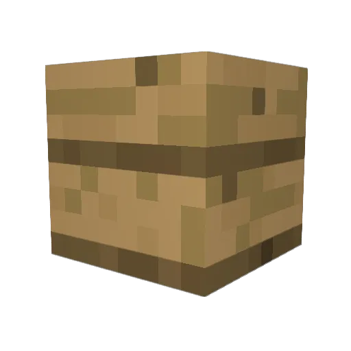 SesameBoi Minecraft avatar head, 3D render