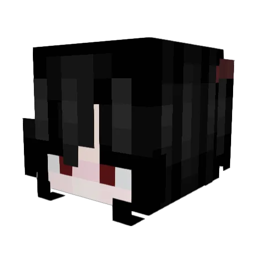Sesenn Minecraft avatar head, 3D render