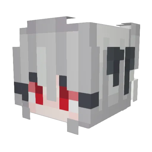 Sesh Minecraft avatar head, 3D render