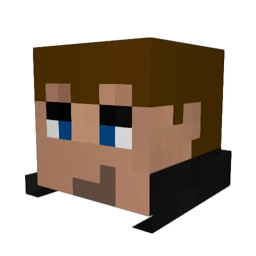 Sesh_Goblin69 Minecraft avatar head, 3D render