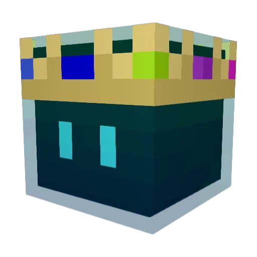 Sesoma Minecraft avatar head, 3D render