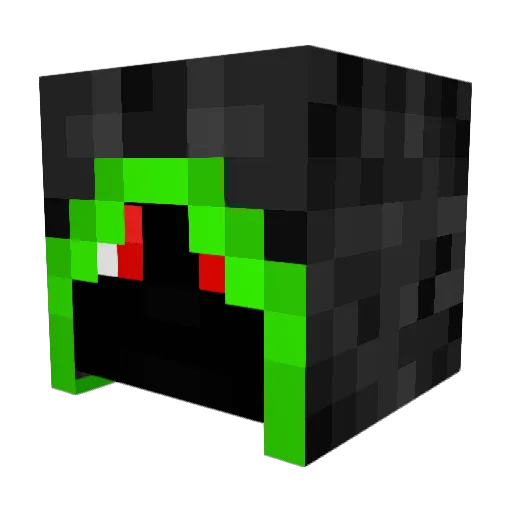 Sesselfurzer3000 Minecraft avatar head, 3D render