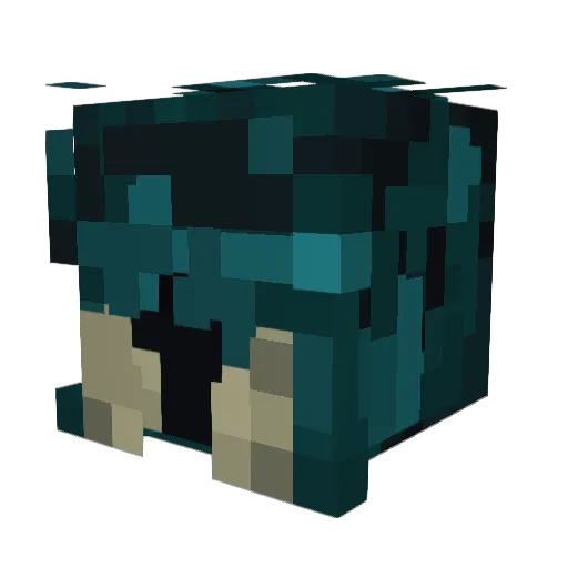 SethObeast Minecraft avatar head, 3D render