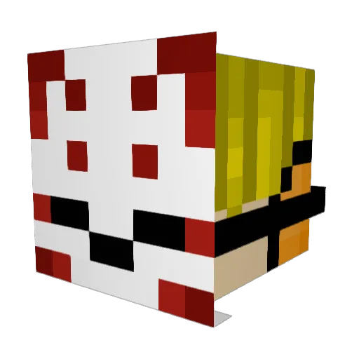 SethRando92 Minecraft avatar head, 3D render