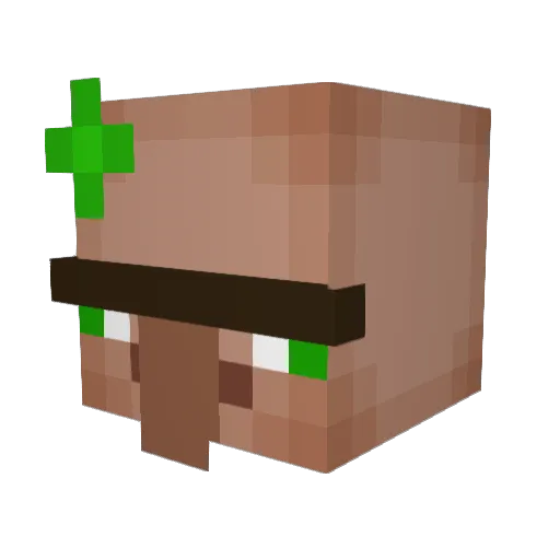 SethRayton Minecraft avatar head, 3D render