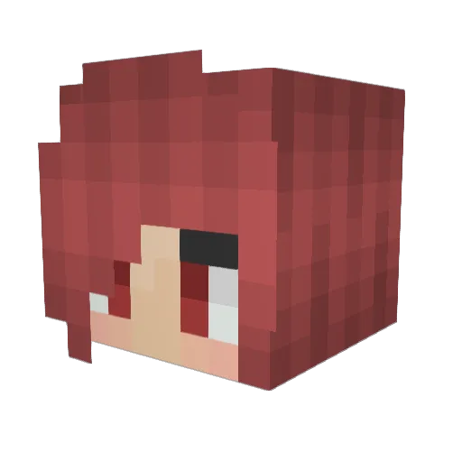 SethVelvar Minecraft avatar head, 3D render