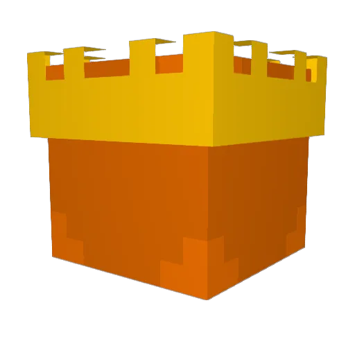 Setharius Minecraft avatar head, 3D render