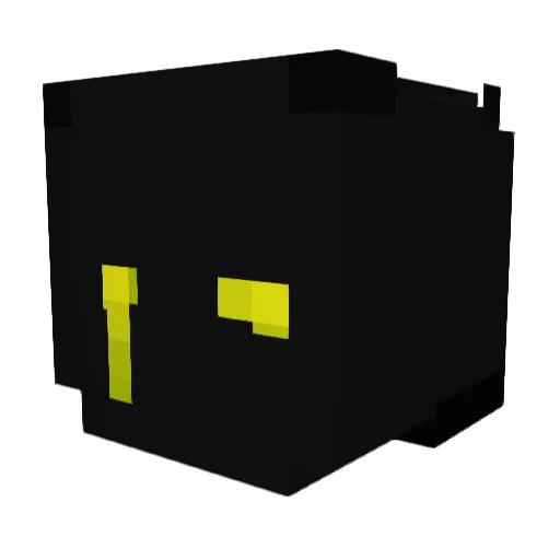 Sethixon Minecraft avatar head, 3D render