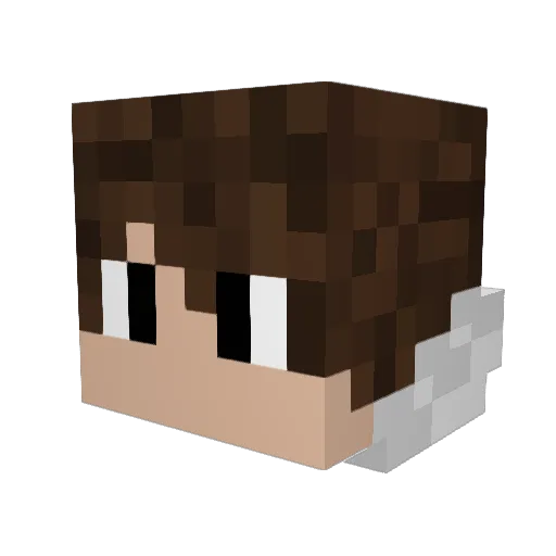SethyBoi38 Minecraft avatar head, 3D render