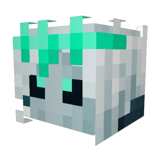 SetoKaiba4 Minecraft avatar head, 3D render