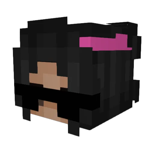 Setonify Minecraft avatar head, 3D render