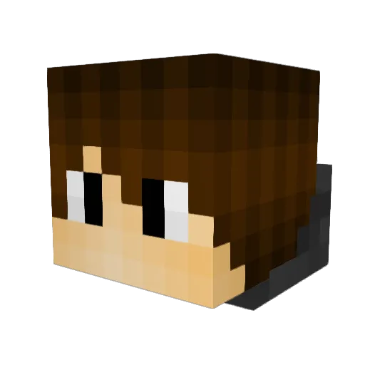 Setosky3579 Minecraft avatar head, 3D render